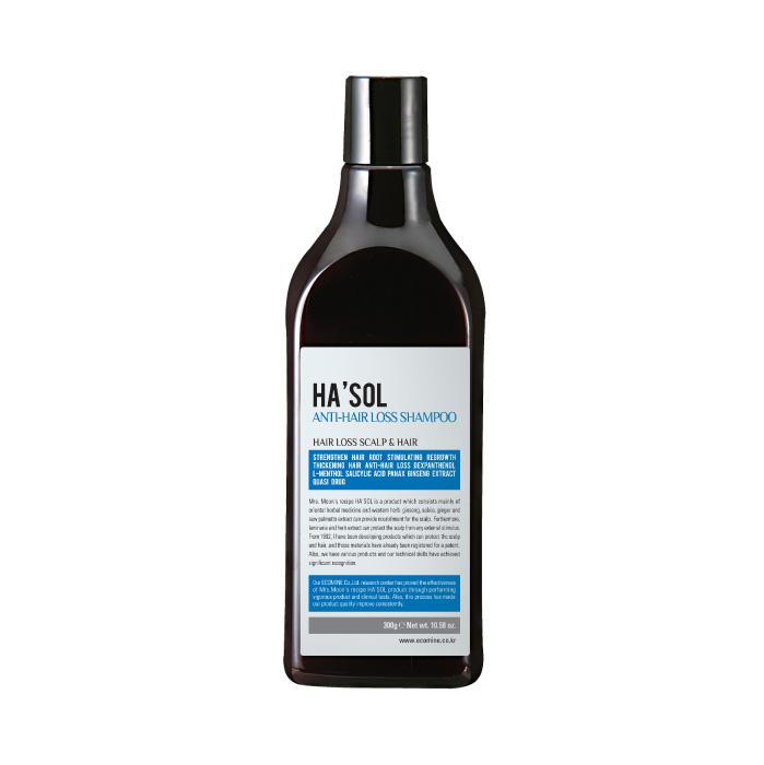 Image of HA’SOL Anti-Hair Loss Shampoo 300ml-Leekaja Beauty Salon | Best Hair Salon Singapore