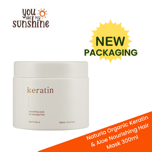 Naturia Keratin & Aloe Nourishing Hair Mask 300ml