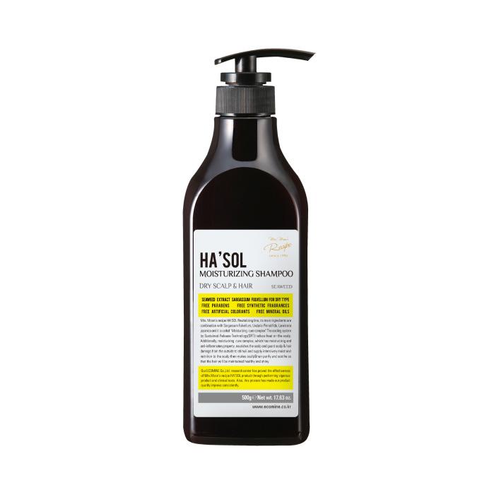 Image of HA’SOL Moisturizing Shampoo 500ml-Leekaja Beauty Salon | Best Hair Salon Singapore