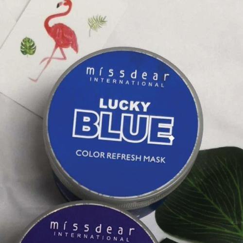 Image of MISSDEAR Blue Hair Mask 300ml Missdear Blue Hair Mask 300ml-Leekaja Beauty Salon | Best Hair Salon Singapore